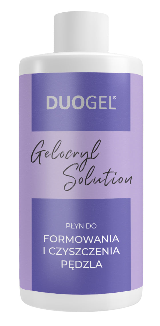 DUOGEL Gelocryl Solution 125 ml - Liquid for shaping and cleaning brushes