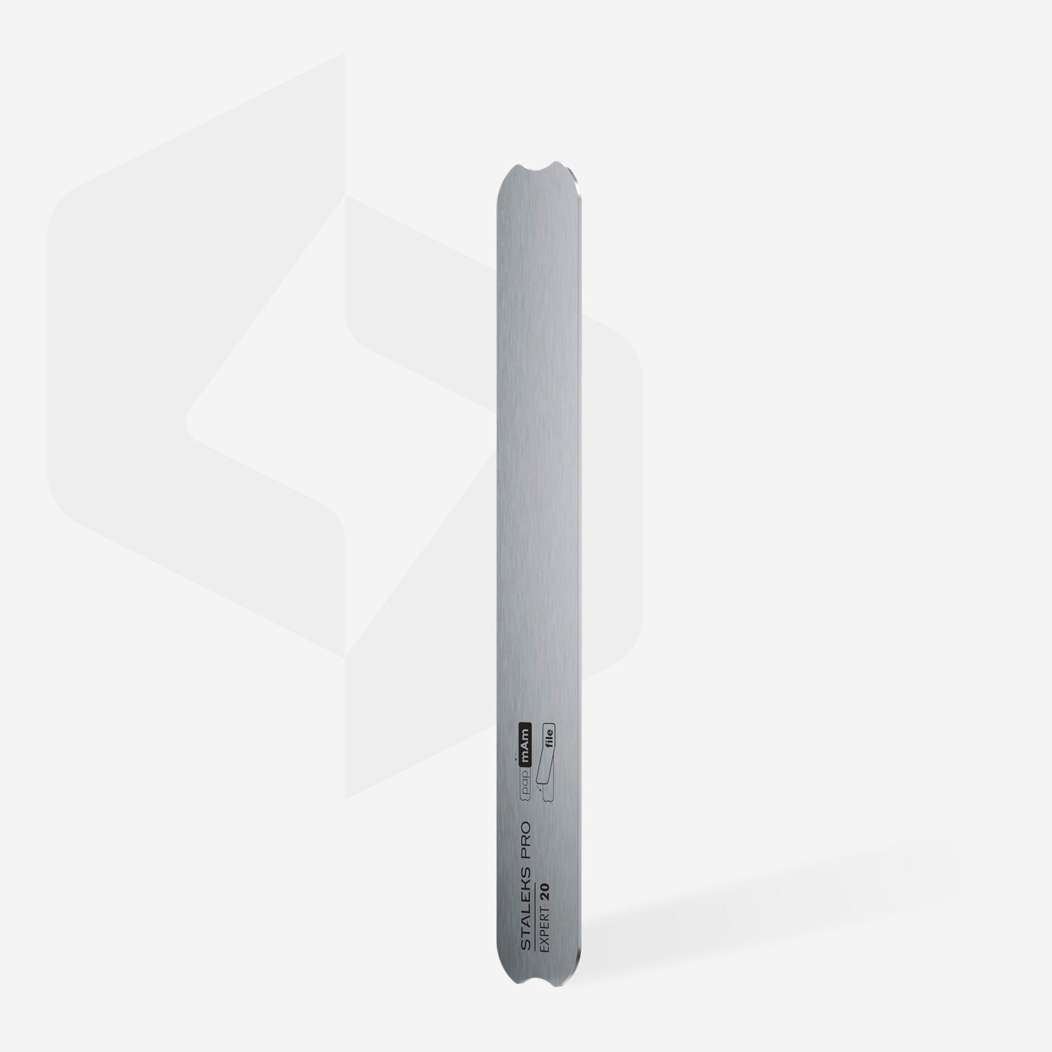 STALEKS Straight metal base for nail file EXPERT 20