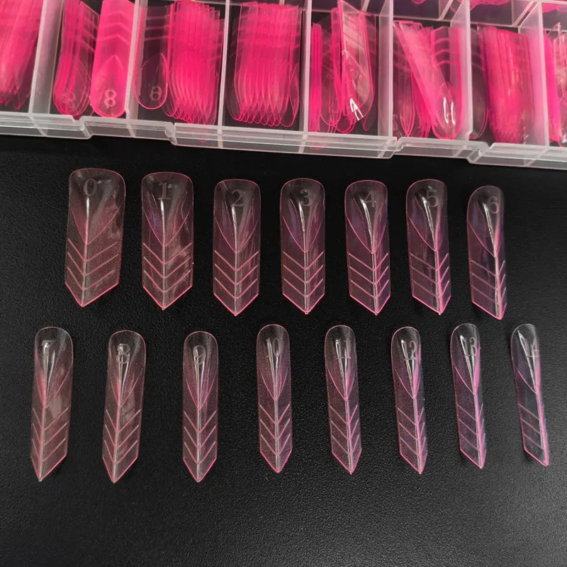 DUAL Form EDGE with smile line tips set 150 pcs