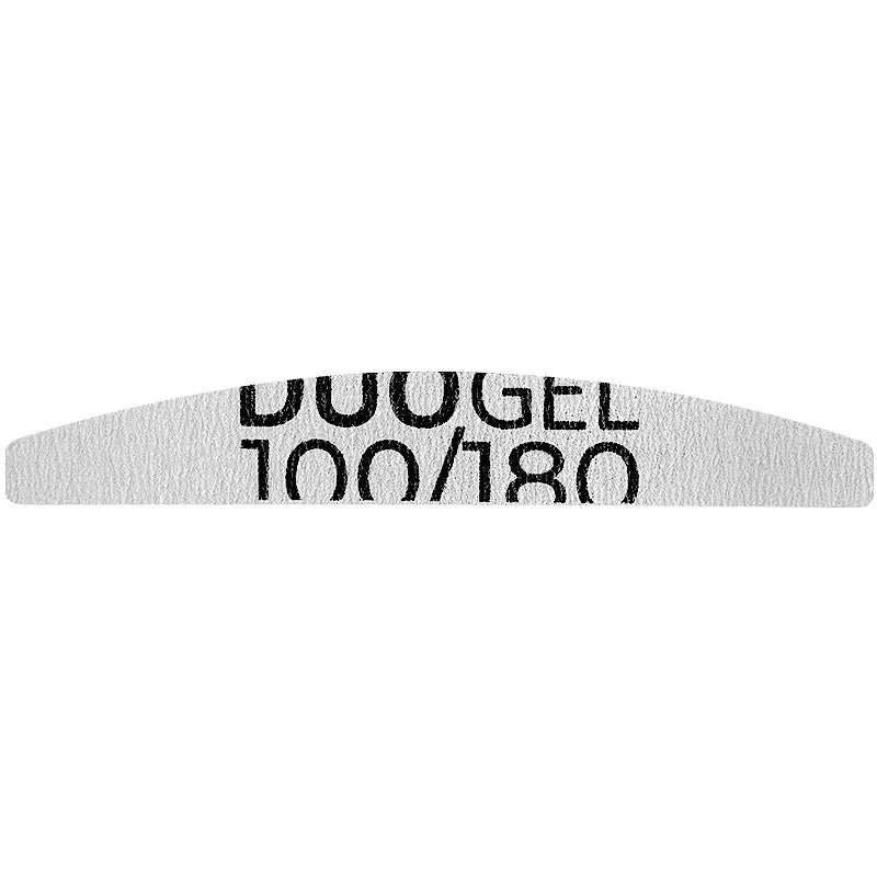 100/180 BLACK HALFMOON BASIC Nail File – Set of 25 pcs