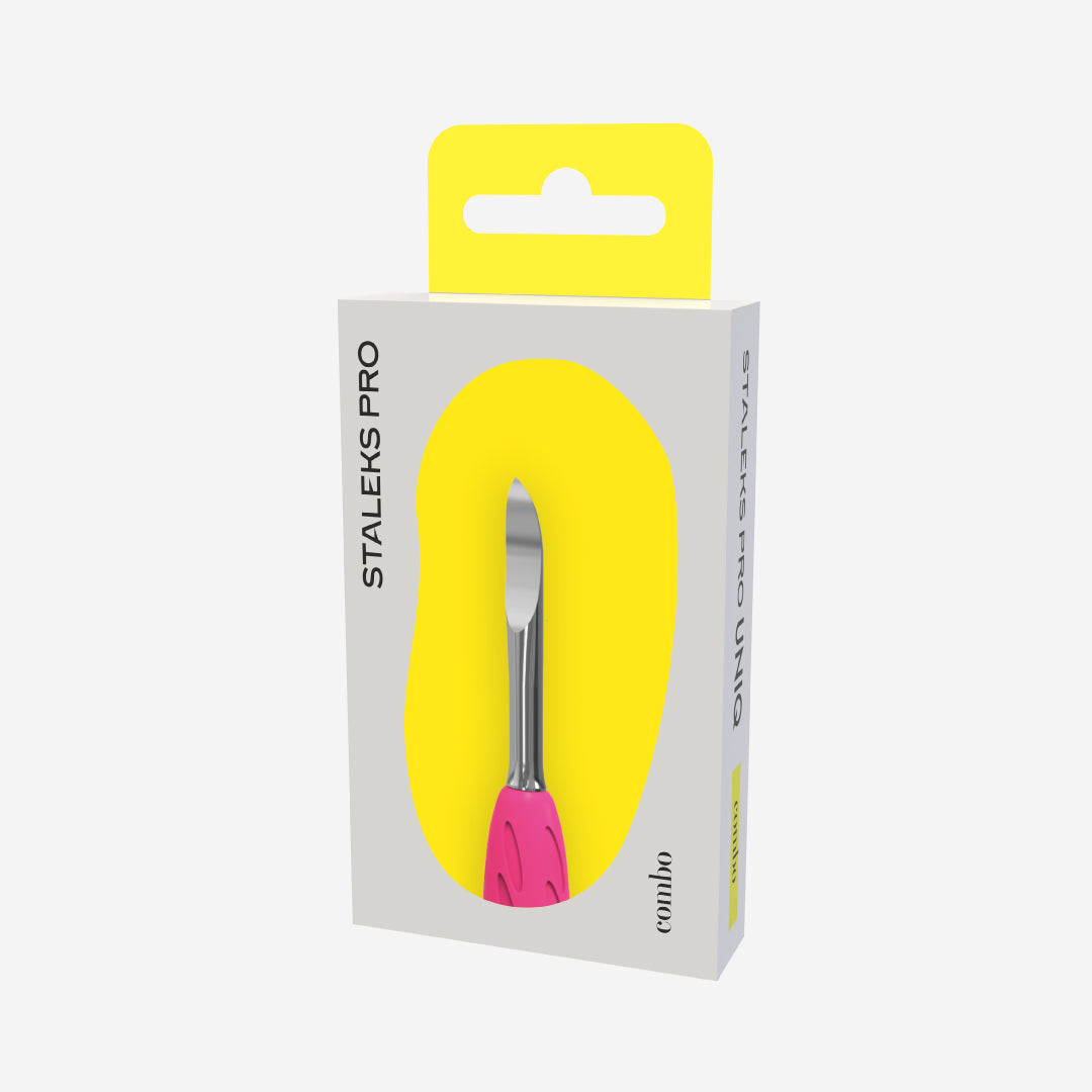 STALEKS Working part of the pusher Combo UNIQ 19 nail cleaner pusher