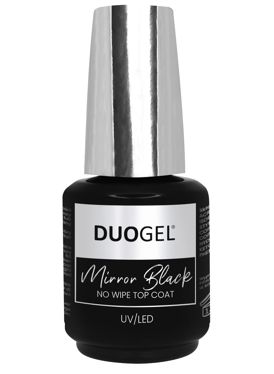 Top Coat Mirror Black No Wipe