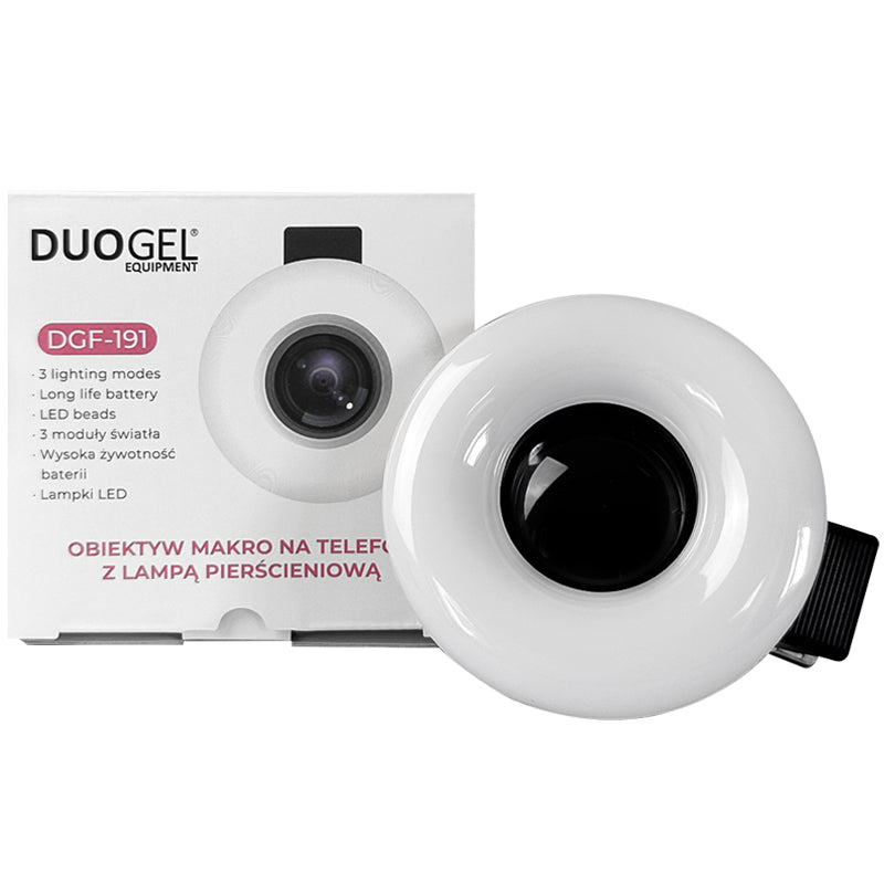Macro Lens with LED Light for Smartphone