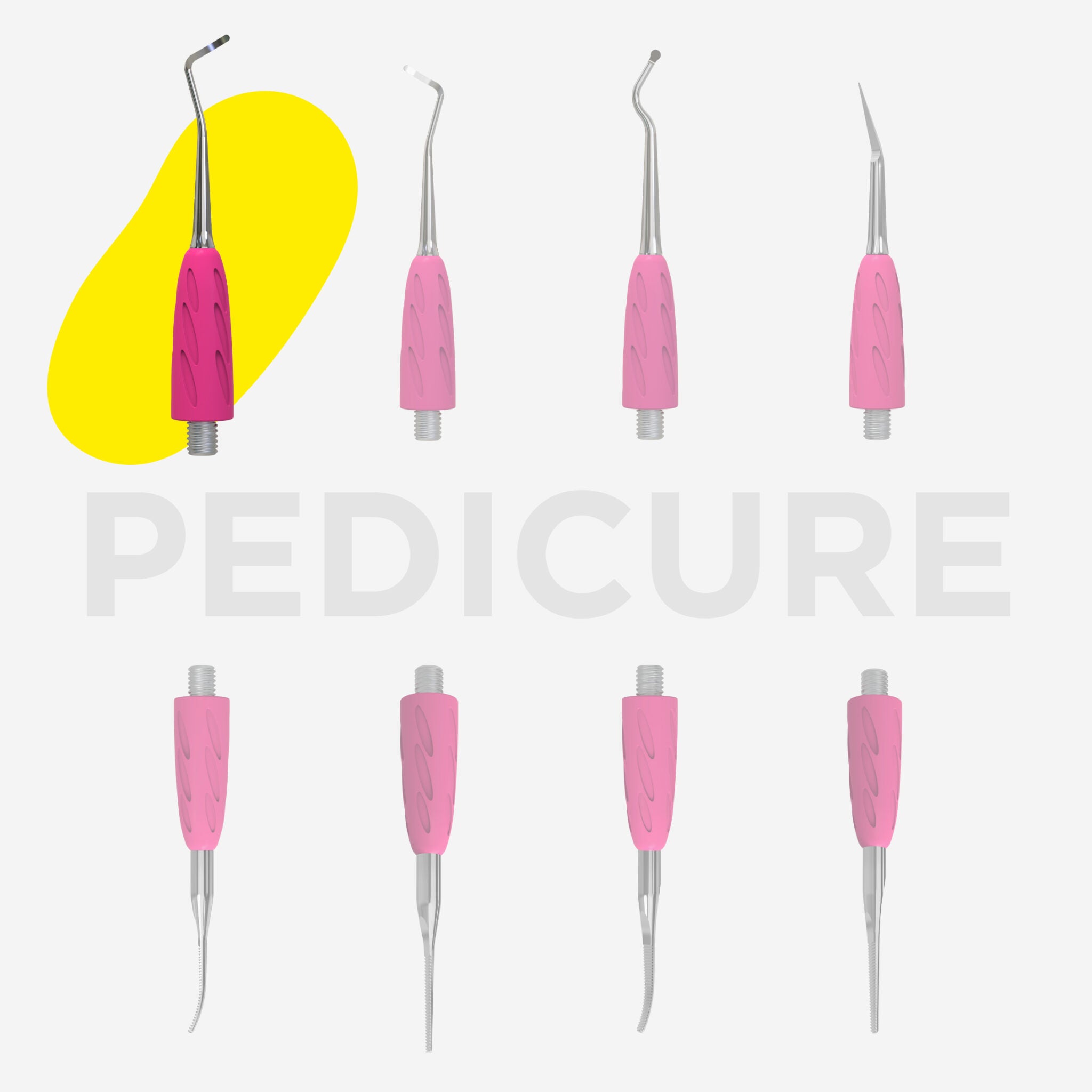 STALEKS Working part of the pusher Combo UNIQ 31 curette (bend to the left)