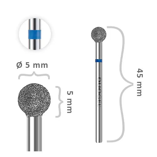 DUOGEL BALL NAIL DRILL BIT Ø5mm KL-Fi50B
