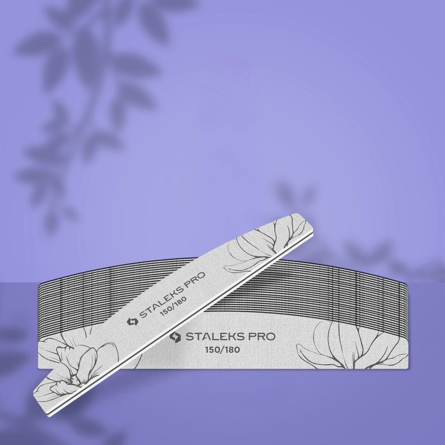 STALEKS Crescent mineral nail file EXPERT 40 150/180 grit (25 pcs)