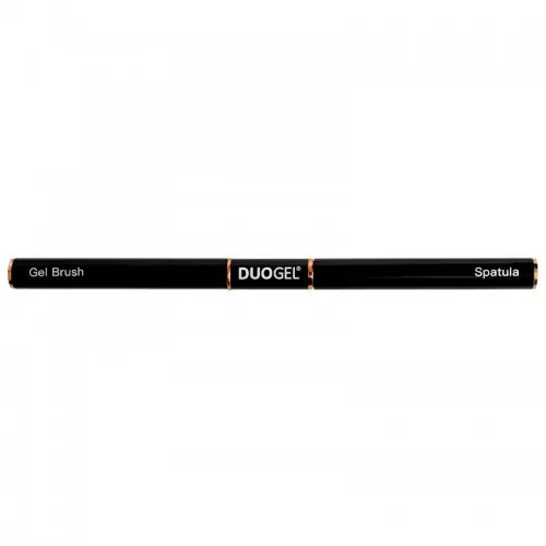 DUOGEL Gel Brush Gelocryl No. 8 - BLACK with spatula