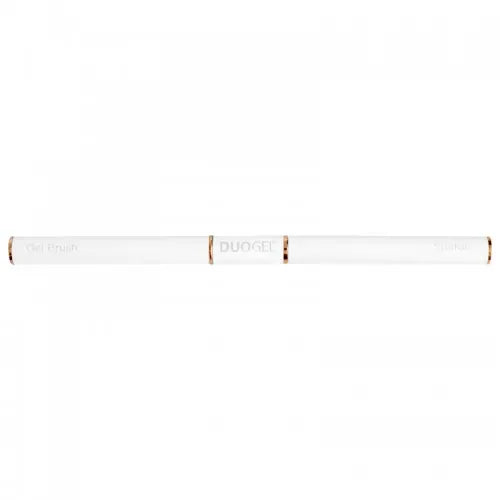 DUOGEL Gel Brush Gelocryl No. 8 - WHITE with spatula