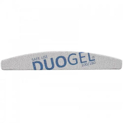 DUOGEL NAIL FILE HALFMOON BE SAFE INDIVIDUAL