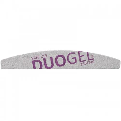 DUOGEL NAIL FILE HALFMOON BE SAFE INDIVIDUAL
