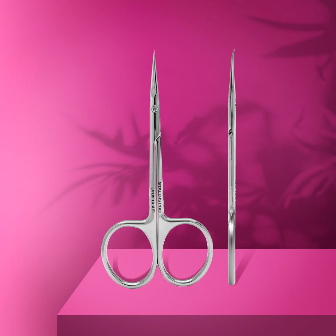 STALEKS Professional cuticle scissors with hook for left-handed users EXPERT 13 TYPE 3